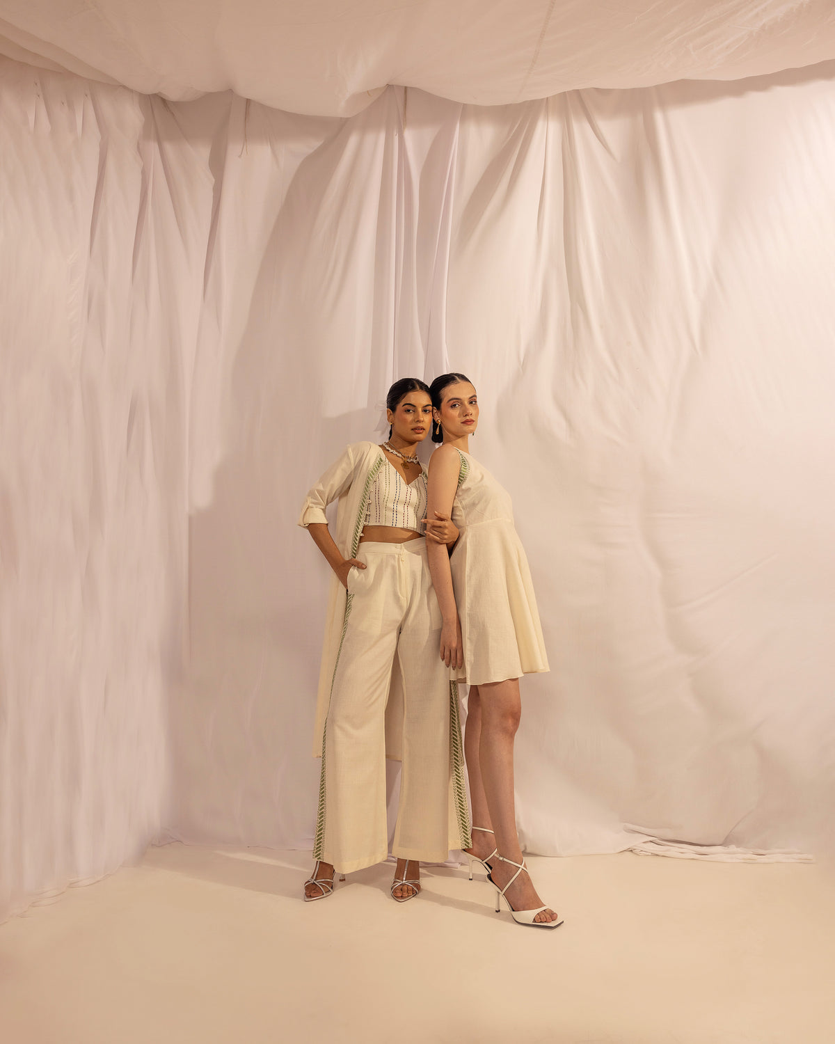 Wide Leg Trousers