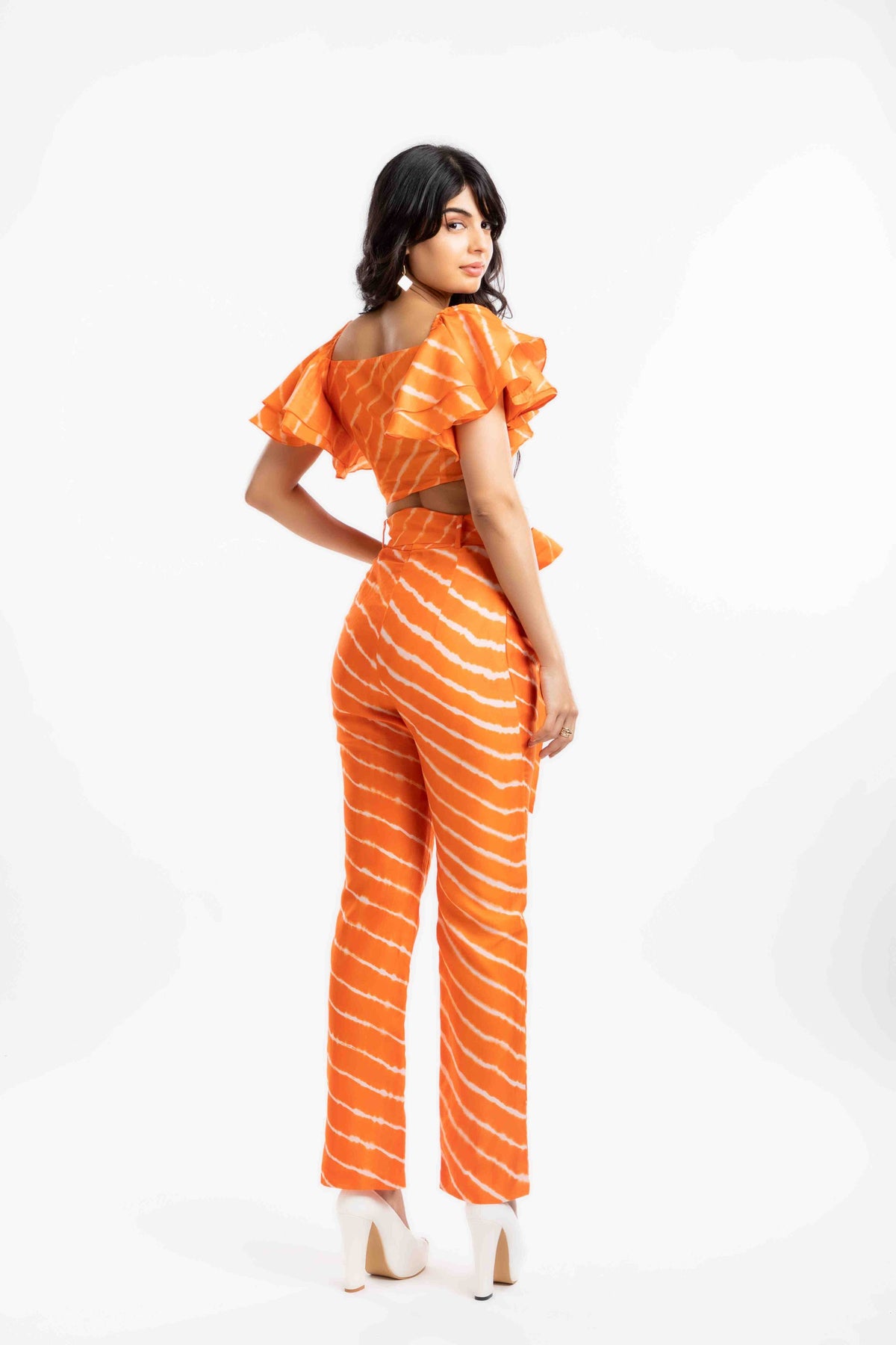 Crop Top with Ruffles